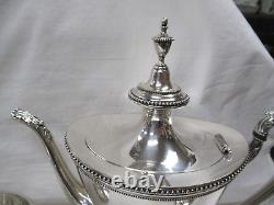 Regency Style Wilcox SP Co International N1986 Marie Louise Silverplate Tea Set