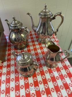 Remembrance 1847 Rogers Bros Sterling Silver Coffee/Tea Serving Set