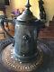 Rockford Silver Co. Quadruple Silver Plate Wedding Coffee Tea Pot 1800s Tlc