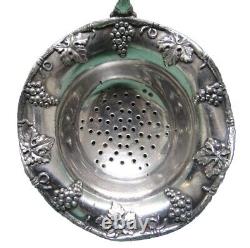 Rogers A1 Silver Plate La Vigne Over Cup Tea Spoon Berry Spoon Grape Pattern
