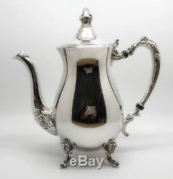 SHERIDAN Jack Shepard Vintage 5-Piece Silverplate Tea & Coffee Service Set