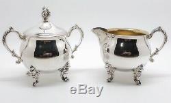 SHERIDAN Jack Shepard Vintage 5-Piece Silverplate Tea & Coffee Service Set