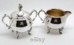 SHERIDAN Jack Shepard Vintage 5-Piece Silverplate Tea & Coffee Service Set