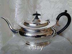 SILVER PLATED EPNS Vintage Tea & Coffee Service 4 Piece Set Pots + Milk & Sugar