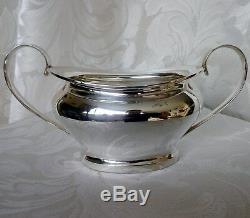 SILVER PLATED EPNS Vintage Tea & Coffee Service 4 Piece Set Pots + Milk & Sugar