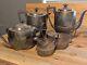 Set Of 6 Silver Plate Tea Pot/kettle Tray Set James Deakin & Sons Sheffield