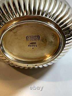 Sheffield England Cheltenham Silver Plate Tea Kettle with Spirit