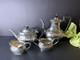 Sheffield H Bros Silver Plate Tea Service Coffee/teapot 4 Pcs Set England Made