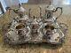 Sheridan Silver Co Silver-plated 6 Piece Tea Coffee Set With Xl Butlers Tray