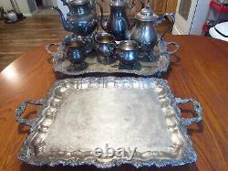 Sheridan Silver plate 9 piece Coffee & Tea Set