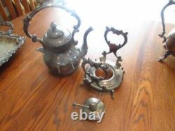 Sheridan Silver plate 9 piece Coffee & Tea Set