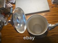 Sheridan Silverplated Coffee And Tea Pot With Tray