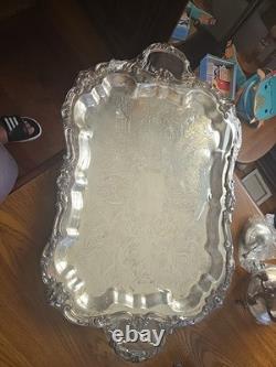 Sheridan Sliverplated Full Tea Service Set New