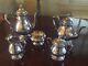 Silver 1847 Rogers Bros Is Remembrance Coffee & Tea Set 9801 9803 9804 980