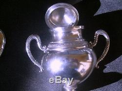 Silver 800 Tea and Coffe set of 4