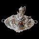 Silver Plate Art Nouveau Tea Set By Wmf, 5-piece #6049