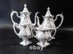 Silver Plate Coffee Tea Service Set Christopher Wren With Dust Bags