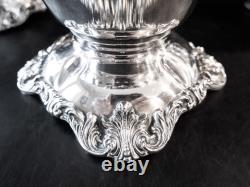 Silver Plate Coffee Tea Service Set Christopher Wren With Dust Bags