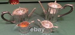 Silver Plate Coffee and Tea Set