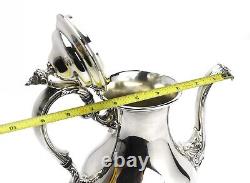 Silver Plate Gorham Silver Duchess Coffee and Tea Set on Tray SLV273