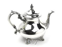 Silver Plate Gorham Silver Duchess Coffee and Tea Set on Tray SLV273