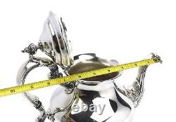 Silver Plate Gorham Silver Duchess Coffee and Tea Set on Tray SLV273