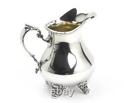 Silver Plate Gorham Silver Duchess Coffee and Tea Set on Tray SLV273