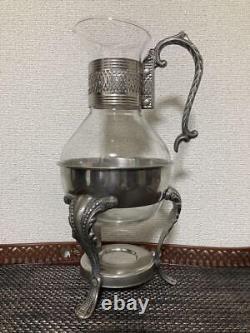 Silver Plate Teapot Tea Warmer Jug In Coffee Pot