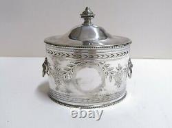 Silver Plate Victorian Tea Caddy