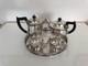 Silver Plated 4 Piece Footed Tea/coffee Service With A Rope Border (sptcs-000)