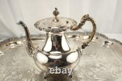 Silver Plated Ascot Community Sheffield 30 Tray Coffee Tea Sugar Gorgeous