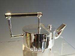 Silver Plated Christopher Dresser Styled Tea Pot