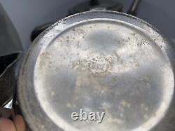 Silver Plated Coffee Tea Antique James W Tufts Quadruple Plate 4pc Serving VTG