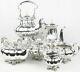 Silver Plated Large Tea Coffee Set With Spirit Kettle William Iv Style