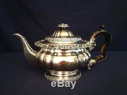 Silver Plated Tea and Coffee Set (4 Pieces)