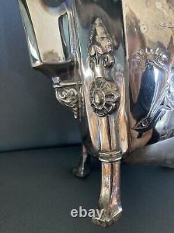 Silver plate tea pot