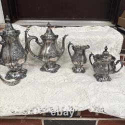 Silver plated tea & Coffee in the Christopher Wallace