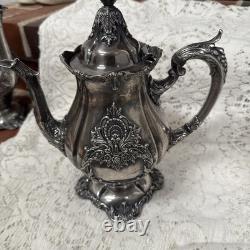 Silver plated tea & Coffee in the Christopher Wallace
