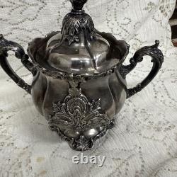 Silver plated tea & Coffee in the Christopher Wallace