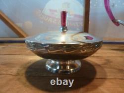 Silverplate 3 Pc. Tea Set By Albert Frederic Saunders Modernistic For Benedict