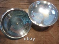 Silverplate 3 Pc. Tea Set By Albert Frederic Saunders Modernistic For Benedict