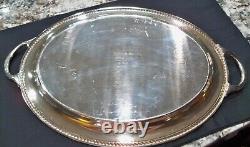 Silverplate Coffee Tea Service & Tray International Silver Vintage 6 Pieces