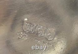 Silverplate Pumpkin Style Coffee/Teapot Set & Rogers 1888 Glenrose Serv. Tray