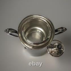 Simpson Hall Miller & Co. 6 Piece Coffee Tea Service Treble Silver-plate 1800's