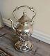 Sol Goldfeder Electro Plate Teapot On Tilting Stand Withburner Sgep