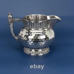 Southington Co. Cuadruple Plate 3-Piece Hammered Tea Set