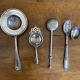 Sterling And Plate Antique Vintage Tea Strainer Lot