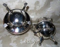 Stunning 1880's Victorian Art Nouveau Silver Plated 4 piece Coffee & Tea Set