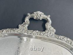 Stunning Antique 5 Victorian Style Reed & Barton Tea Set on Webster Wilcox Tray Stunning Antique 5 Victorian Style Reed & Barton Tea Set on Webster Wilcox Tray