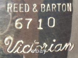 Stunning Antique 5 Victorian Style Reed & Barton Tea Set on Webster Wilcox Tray Stunning Antique 5 Victorian Style Reed & Barton Tea Set on Webster Wilcox Tray
